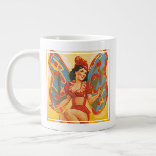 Taza De Café Gigante Vintage Clyde Beatty Circus Poster