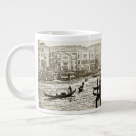 Taza De Café Gigante VINTAGE GRAND CANAL Jumbo Mug