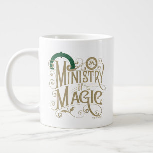 Taza De Café Gigante Vintage MINISTRY OF MAGIC™ Graphic