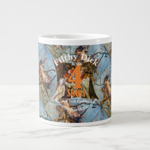 TAZA DE CAFÉ GIGANTE VINTAGE RETRO MODERNO DAD MADRE VERANO SOUVENIR