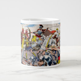 Taza De Café Gigante Vintage Roman Soldiers Toys