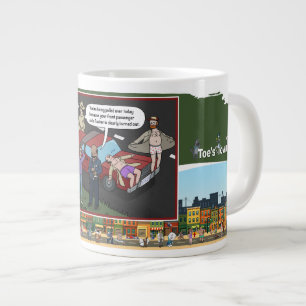 Taza De Café Gigante Violación de Flasher Humor de Juego de Palabras