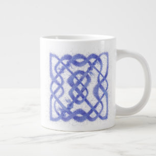 Taza De Café Gigante VIOLET CELTIC KNOT Big Mug