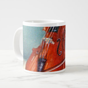 Taza De Café Gigante Violín