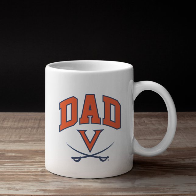 Taza De Café Gigante Virginia Cavaliers Dad (Subido por el creador)