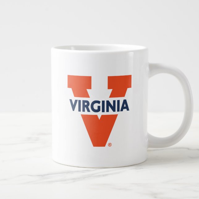 Taza De Café Gigante Virginia Split V (Derecha)