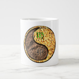 Taza De Café Gigante Virgo & Conejo de Fuego
