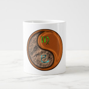 Taza De Café Gigante Virgo & Serpiente de Madera