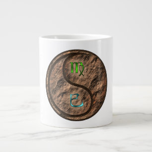 Taza De Café Gigante Virgo & Serpiente de Tierra
