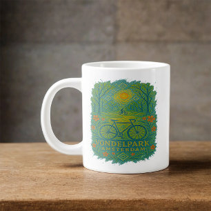 Taza De Café Gigante Vondelpark por la mañana