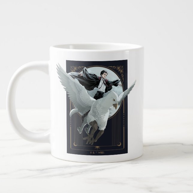 Taza De Café Gigante Vuelo Anime HARRY POTTER™ con Buckbeak (Izquierda)