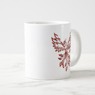 Taza De Café Gigante Vuelo de A Phoenix