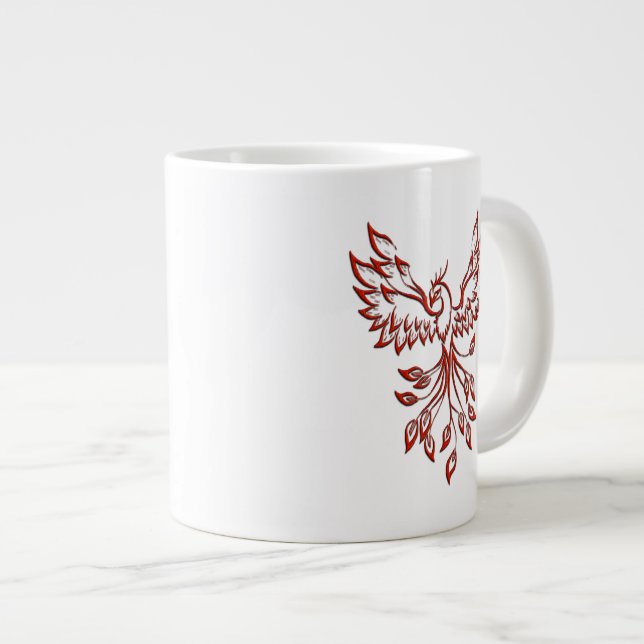 Taza De Café Gigante Vuelo de A Phoenix (Derecha)