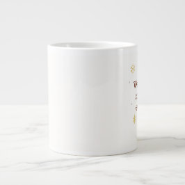 Taza De Café Gigante Warmth and Comfort | Cozy Christmas Mug