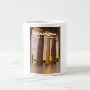 Taza De Café Gigante Washington Estados Unidos de América