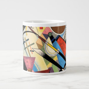 Taza De Café Gigante Wassily Kandinsky Accompagnement en noir