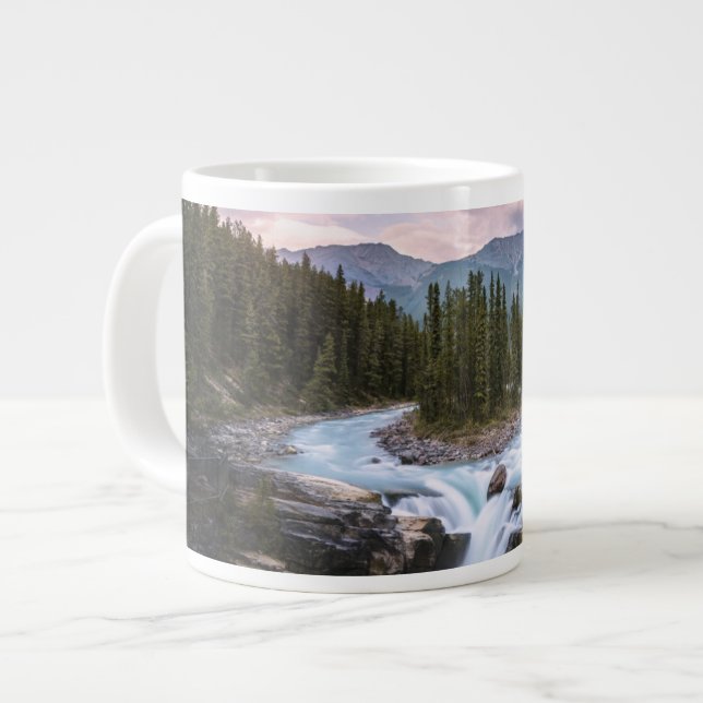 Taza De Café Gigante Waterfalls | Jasper National Park, Canada (Izquierda)