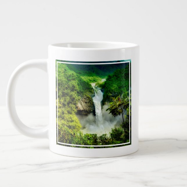 Taza De Café Gigante Waterfalls | San Rafael Falls, Ecuador (Izquierda)