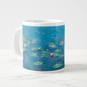 Taza De Café Gigante Waterlilies por la pintura Bella Artes de Claude M