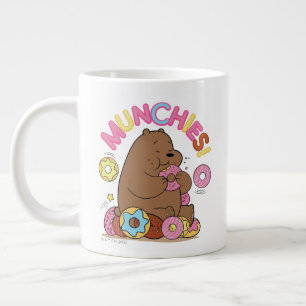 Taza De Café Gigante We Bare Bears - Grizz Donut Munchies!
