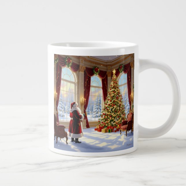 Taza De Café Gigante „Weihnachtliche Harmonie“ (Derecha)