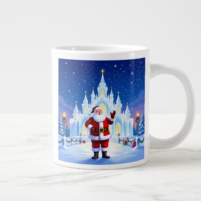Taza De Café Gigante „Weihnachtliche Harmonie“ (Derecha)