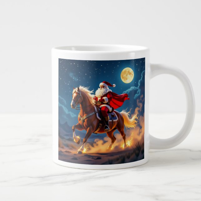 Taza De Café Gigante „Weihnachtliche Harmonie“ (Derecha)