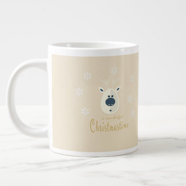 Taza De Café Gigante Weihnachtsmotiv No. 4 (Izquierda)