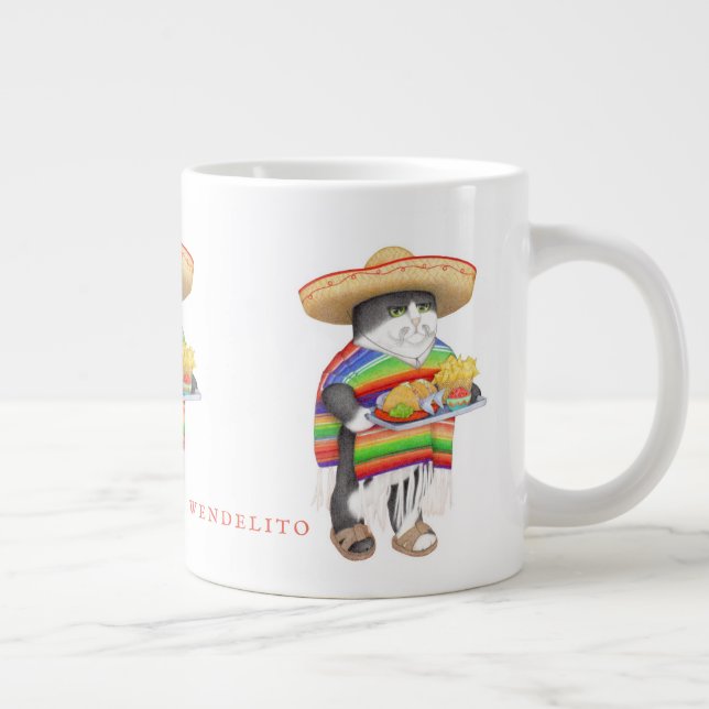 Taza De Café Gigante WENDELITO Big Mug (Derecha)