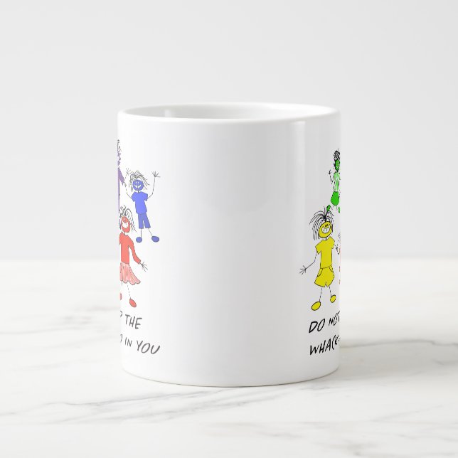 Taza De Café Gigante Whack-A-Do (Frente)