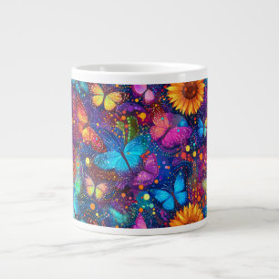 Taza De Café Gigante Whimsical Butterfly Dream Speciam Mug
