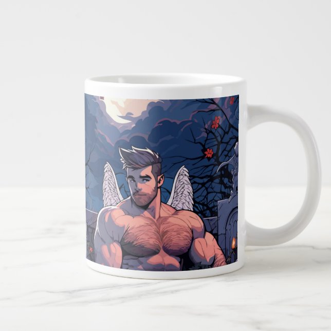 Taza De Café Gigante Whimsical Halloween Fairy Mug (Derecha)