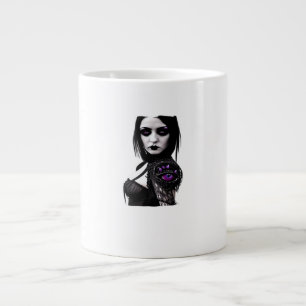 Taza De Café Gigante Whimsigoth Classic Design For Halloween