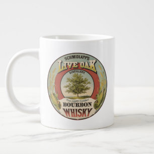 Taza De Café Gigante Whisky De Borbón De Cobre Fina.