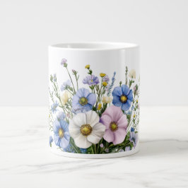 Taza De Café Gigante Wildflowers Specialty Coffee Mug