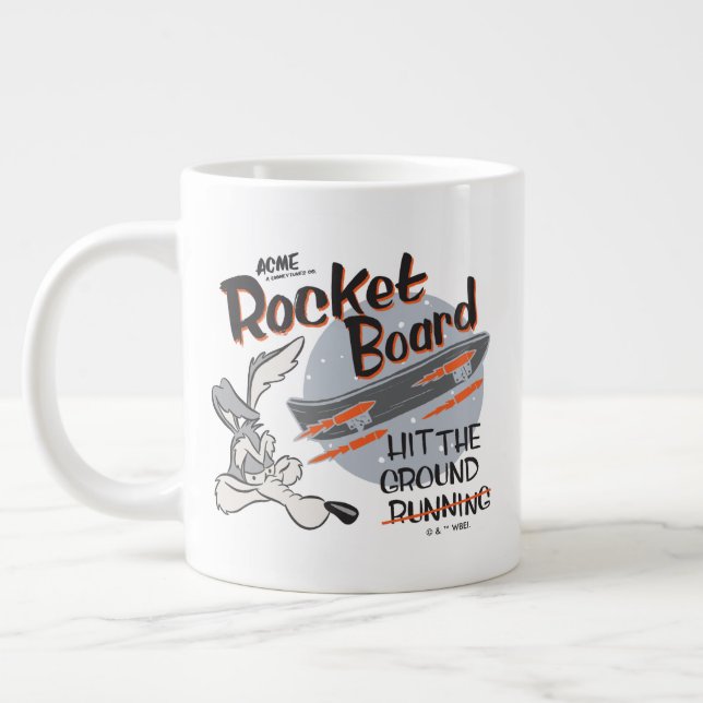 Taza De Café Gigante WILE E. COYOTE™ ACME Rocket Board (Izquierda)