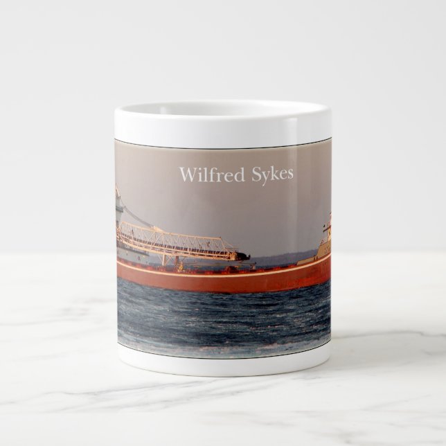 Taza De Café Gigante Wilfred Sykes jumbo mug (Frente)