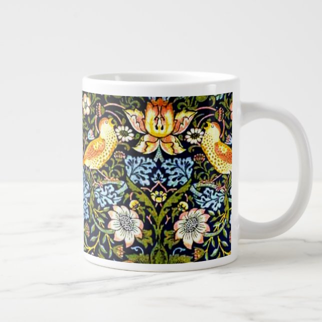 Taza De Café Gigante William Morris - Fresa Ladrón Mug (Derecha)