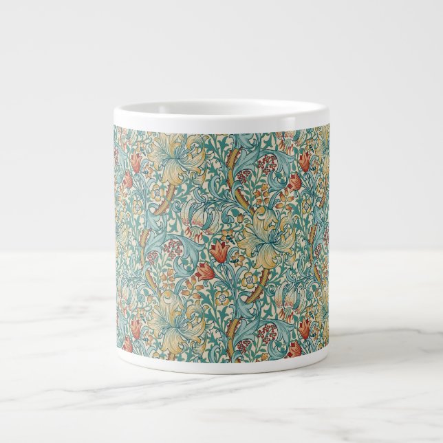 Taza De Café Gigante William Morris "Golden Lily" 3 (Frente)