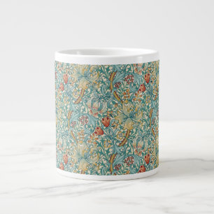 Taza De Café Gigante William Morris "Lirio Dorado" 3