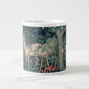 Taza De Café Gigante William Morris Woodland Tapestry Deer Stag