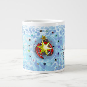 Taza De Café Gigante Wind Santa Claus Sock