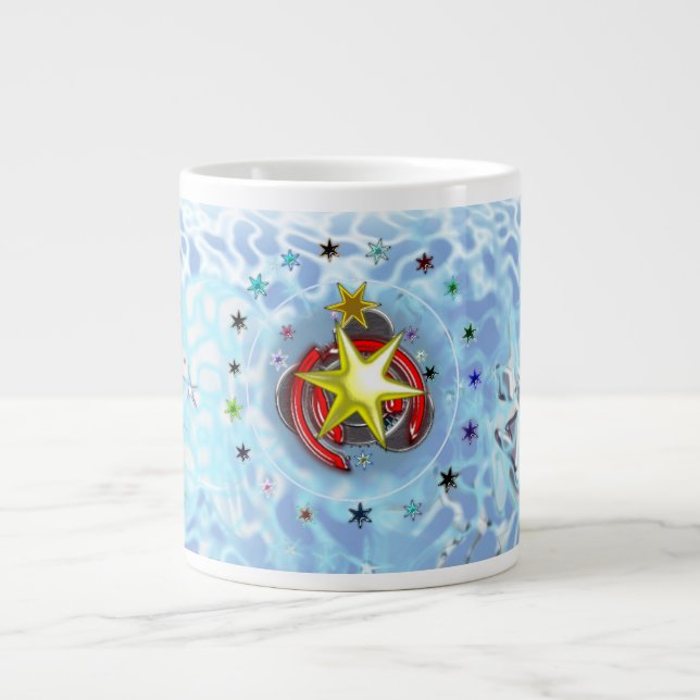 Taza De Café Gigante Wind Santa Claus Sock (Frente)