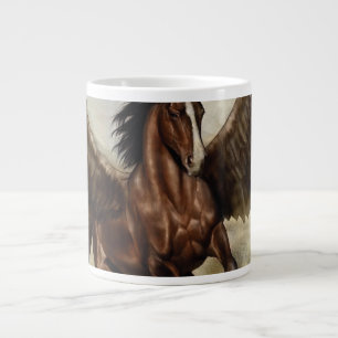 Taza De Café Gigante Winged Pegasus