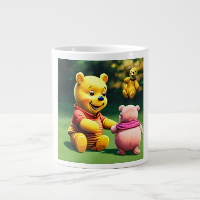 Taza De Café Gigante Winnie el Pooh 4. (Frente)