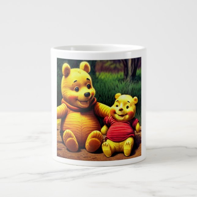 Taza De Café Gigante Winnie el Pooh 6. (Frente)