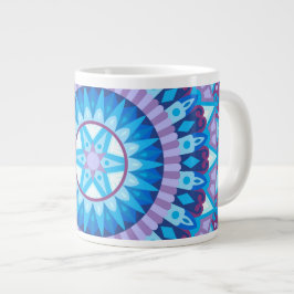 Taza De Café Gigante Winter Mandala