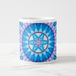 Taza De Café Gigante Winter Mandala
