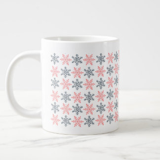 Taza De Café Gigante Winter Snowflake Specialty Mug