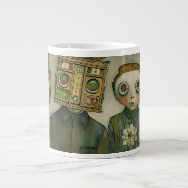 Taza De Café Gigante Wish you were here Specialty Mug (Frente)